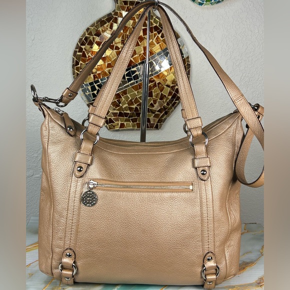 COACH 2011 Alexandra Champagne Leather 2-Way Bag ✨🤩 - Picture 17 of 17